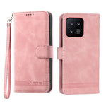 Dierfeng Dream Line TPU + Custodia per telefono in pelle PU, For Xiaomi 12 Ultra, For Xiaomi 13, For Xiaomi 13 Pro, For Xiaomi Poco C40