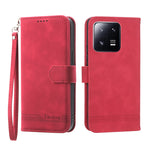Dierfeng Dream Line TPU + Custodia per telefono in pelle PU, For Xiaomi 12 Ultra, For Xiaomi 13, For Xiaomi 13 Pro, For Xiaomi Poco C40