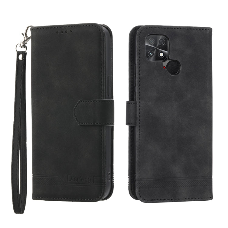 Dierfeng Dream Line TPU + Custodia per telefono in pelle PU, For Xiaomi 12 Ultra, For Xiaomi 13, For Xiaomi 13 Pro, For Xiaomi Poco C40