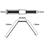 Cinturino integrato in silicone tinta unita, For Redmi Band 2