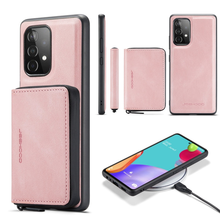 JEEHOOD Custodia per telefono in pelle con cerniera orizzontale con cerniera magnetica, For Samsung Galaxy S24+ 5G, For Samsung Galaxy S24 5G, For Samsung Galaxy S23 Ultra 5G, For Samsung Galaxy A53 5G