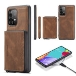 JEEHOOD Custodia per telefono in pelle con cerniera orizzontale con cerniera magnetica, For Samsung Galaxy S24+ 5G, For Samsung Galaxy S24 5G, For Samsung Galaxy S23 Ultra 5G, For Samsung Galaxy A53 5G