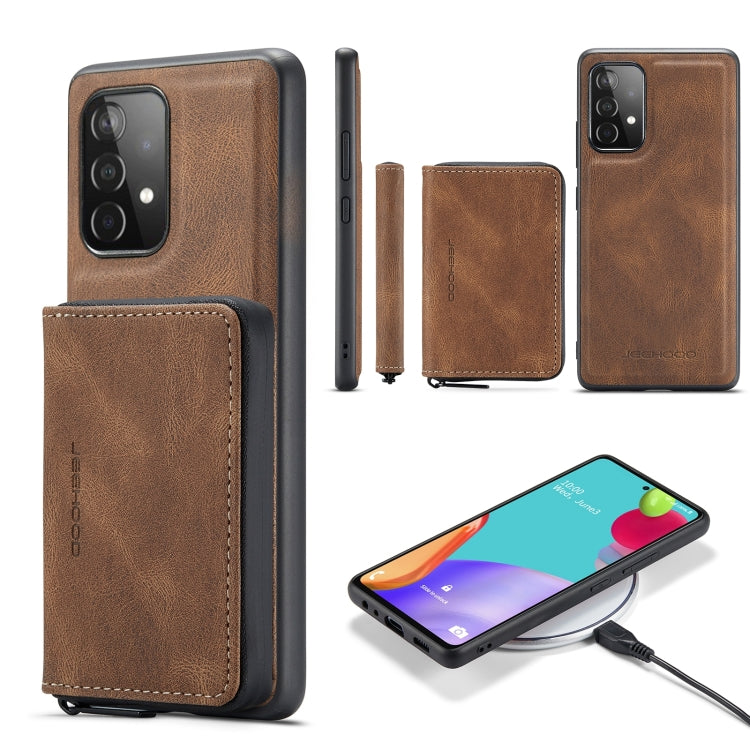 JEEHOOD Custodia per telefono in pelle con cerniera orizzontale con cerniera magnetica, For Samsung Galaxy S24+ 5G, For Samsung Galaxy S24 5G, For Samsung Galaxy S23 Ultra 5G, For Samsung Galaxy A53 5G