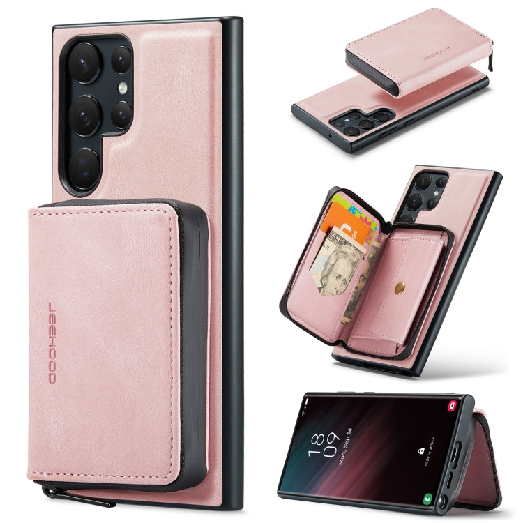 JEEHOOD Custodia per telefono in pelle con cerniera orizzontale con cerniera magnetica, For Samsung Galaxy A15 5G, For Samsung Galaxy A55 5G, For Samsung Galaxy A35 5G, For Samsung Galaxy S24 Ultra 5G