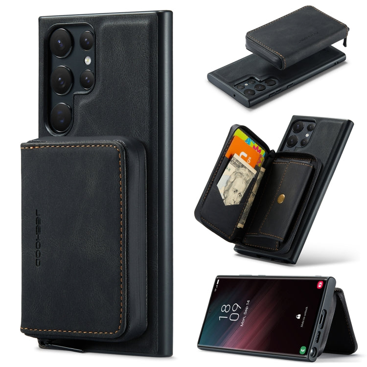 JEEHOOD Custodia per telefono in pelle con cerniera orizzontale con cerniera magnetica, For Samsung Galaxy A15 5G, For Samsung Galaxy A55 5G, For Samsung Galaxy A35 5G, For Samsung Galaxy S24 Ultra 5G