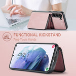 JEEHOOD Custodia per telefono in pelle con cerniera orizzontale con cerniera magnetica, For Samsung Galaxy S24+ 5G, For Samsung Galaxy S24 5G, For Samsung Galaxy S23 Ultra 5G, For Samsung Galaxy A53 5G