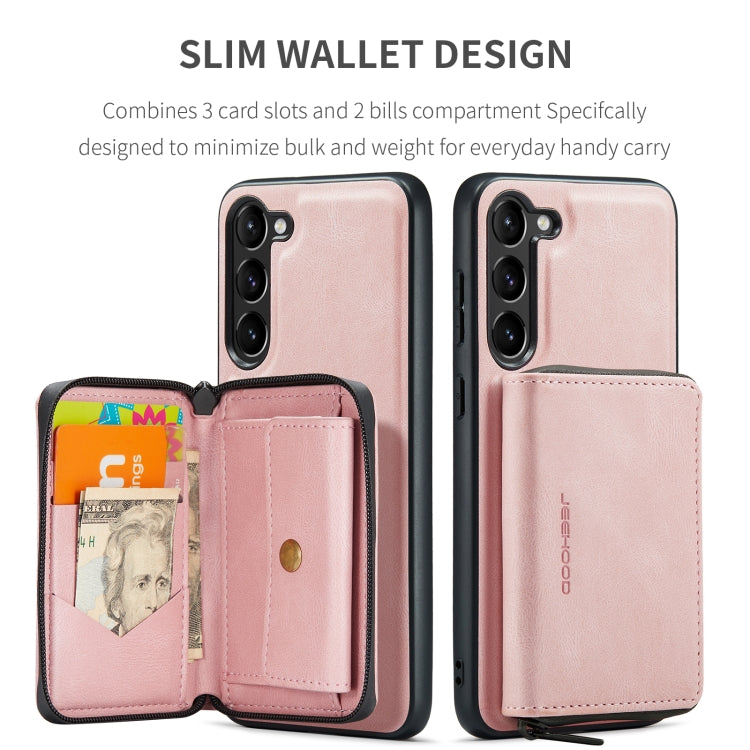 JEEHOOD Custodia per telefono in pelle con cerniera orizzontale con cerniera magnetica, For Samsung Galaxy S24+ 5G, For Samsung Galaxy S24 5G, For Samsung Galaxy S23 Ultra 5G, For Samsung Galaxy A53 5G