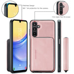 JEEHOOD Custodia per telefono in pelle con cerniera orizzontale con cerniera magnetica, For Samsung Galaxy A15 5G, For Samsung Galaxy A55 5G, For Samsung Galaxy A35 5G, For Samsung Galaxy S24 Ultra 5G