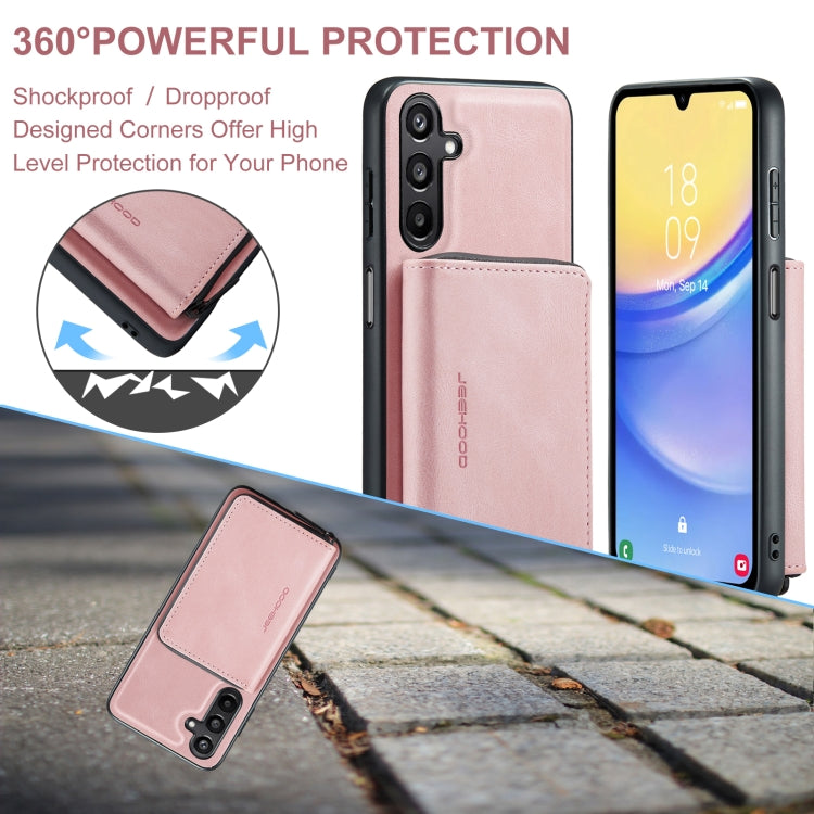 JEEHOOD Custodia per telefono in pelle con cerniera orizzontale con cerniera magnetica, For Samsung Galaxy A15 5G, For Samsung Galaxy A55 5G, For Samsung Galaxy A35 5G, For Samsung Galaxy S24 Ultra 5G