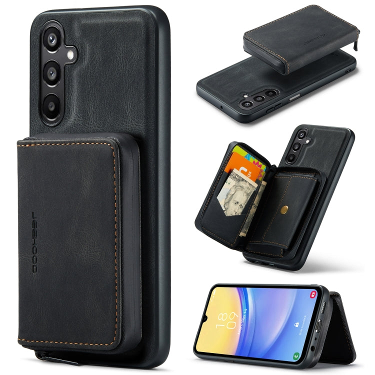 JEEHOOD Custodia per telefono in pelle con cerniera orizzontale con cerniera magnetica, For Samsung Galaxy A15 5G, For Samsung Galaxy A55 5G, For Samsung Galaxy A35 5G, For Samsung Galaxy S24 Ultra 5G