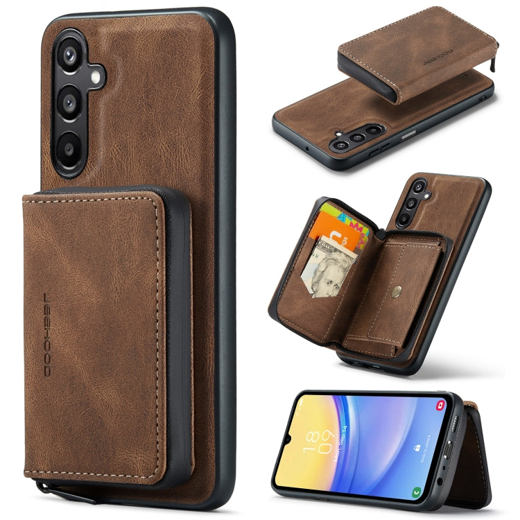 JEEHOOD Custodia per telefono in pelle con cerniera orizzontale con cerniera magnetica, For Samsung Galaxy A15 5G, For Samsung Galaxy A55 5G, For Samsung Galaxy A35 5G, For Samsung Galaxy S24 Ultra 5G