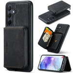 JEEHOOD Custodia per telefono in pelle con cerniera orizzontale con cerniera magnetica, For Samsung Galaxy A15 5G, For Samsung Galaxy A55 5G, For Samsung Galaxy A35 5G, For Samsung Galaxy S24 Ultra 5G