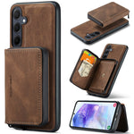 JEEHOOD Custodia per telefono in pelle con cerniera orizzontale con cerniera magnetica, For Samsung Galaxy A15 5G, For Samsung Galaxy A55 5G, For Samsung Galaxy A35 5G, For Samsung Galaxy S24 Ultra 5G