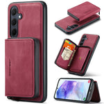 JEEHOOD Custodia per telefono in pelle con cerniera orizzontale con cerniera magnetica, For Samsung Galaxy A15 5G, For Samsung Galaxy A55 5G, For Samsung Galaxy A35 5G, For Samsung Galaxy S24 Ultra 5G