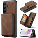 JEEHOOD Custodia per telefono in pelle con cerniera orizzontale con cerniera magnetica, For Samsung Galaxy A15 5G, For Samsung Galaxy A55 5G, For Samsung Galaxy A35 5G, For Samsung Galaxy S24 Ultra 5G