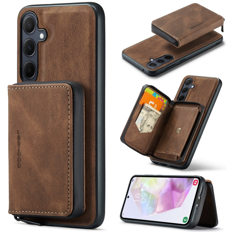 JEEHOOD Custodia per telefono in pelle con cerniera orizzontale con cerniera magnetica, For Samsung Galaxy A15 5G, For Samsung Galaxy A55 5G, For Samsung Galaxy A35 5G, For Samsung Galaxy S24 Ultra 5G