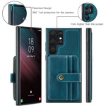 Custodia per telefono magnetica antifurto con blocco RFID JEEHOOD, For Samsung Galaxy S24 Ultra 5G, For Samsung Galaxy A53 5G, For Samsung Galaxy S24+ 5G, For Samsung Galaxy A73 5G, For Samsung Galaxy S24 5G, For Samsung Galaxy S23 Ultra 5G