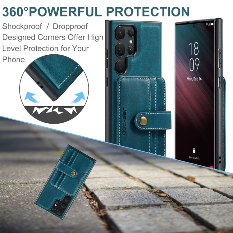 Custodia per telefono magnetica antifurto con blocco RFID JEEHOOD, For Samsung Galaxy S24 Ultra 5G, For Samsung Galaxy A53 5G, For Samsung Galaxy S24+ 5G, For Samsung Galaxy A73 5G, For Samsung Galaxy S24 5G, For Samsung Galaxy S23 Ultra 5G