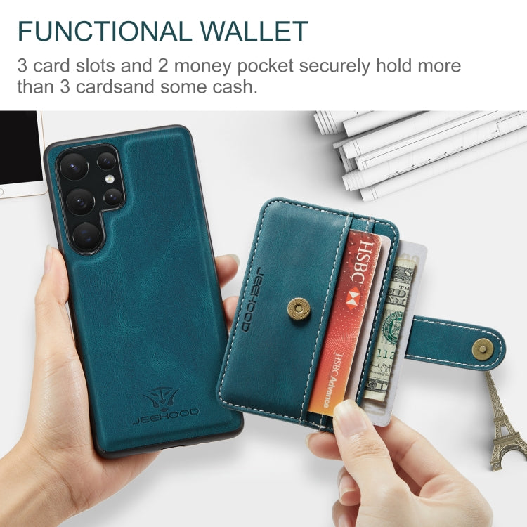 Custodia per telefono magnetica antifurto con blocco RFID JEEHOOD, For Samsung Galaxy S24 Ultra 5G, For Samsung Galaxy A53 5G, For Samsung Galaxy S24+ 5G, For Samsung Galaxy A73 5G, For Samsung Galaxy S24 5G, For Samsung Galaxy S23 Ultra 5G