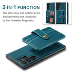 Custodia per telefono magnetica antifurto con blocco RFID JEEHOOD, For Samsung Galaxy S24 Ultra 5G, For Samsung Galaxy A53 5G, For Samsung Galaxy S24+ 5G, For Samsung Galaxy A73 5G, For Samsung Galaxy S24 5G, For Samsung Galaxy S23 Ultra 5G