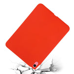 Custodia per tablet a copertura totale antigoccia in silicone liquido tinta unita, For iPad 10th Gen 10.9 2022