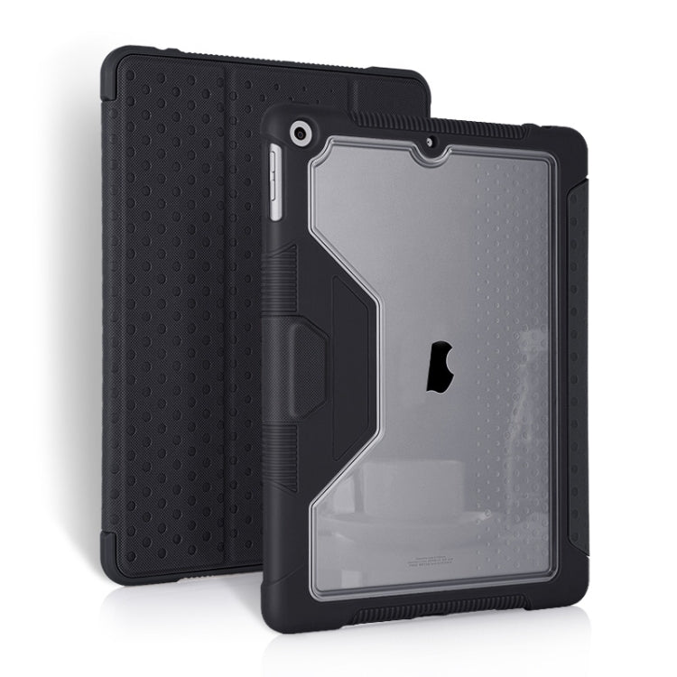 Custodia per tablet in pelle Smart per PC in acrilico TPU 3 volte, For iPad 10.2 2019 / 10.2 2020 / 10.2 2021