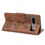 Custodia per cellulare in pelle flip orizzontale goffrata farfalla, For Google Pixel 7a, For Samsung Galaxy S23 5G, For Samsung Galaxy S23+ 5G