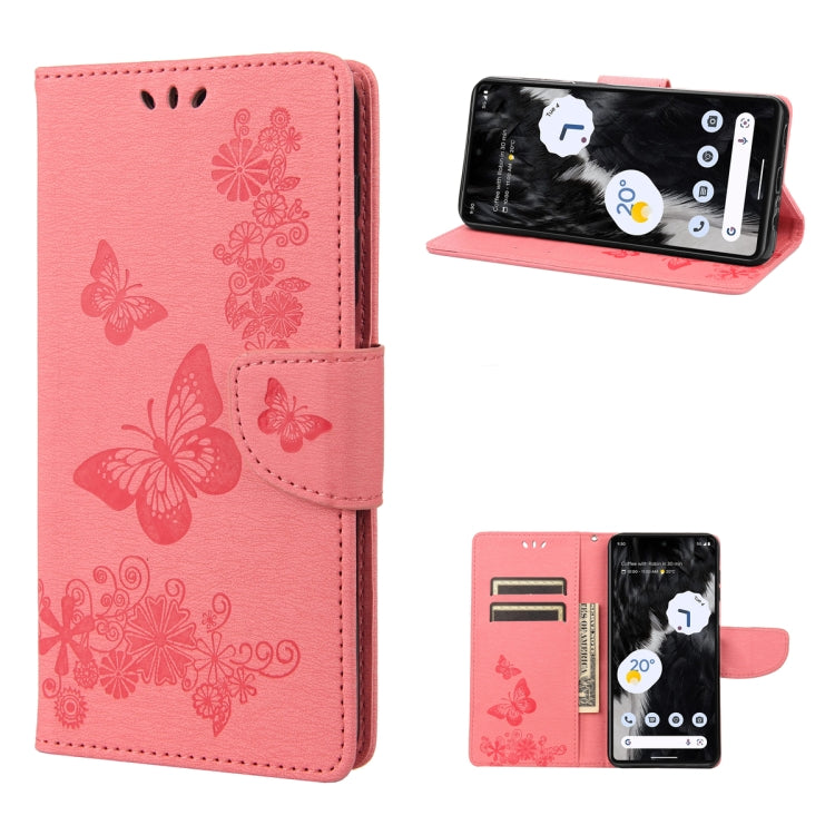 Custodia per cellulare in pelle flip orizzontale goffrata farfalla, For Google Pixel 7a, For Samsung Galaxy S23 5G, For Samsung Galaxy S23+ 5G