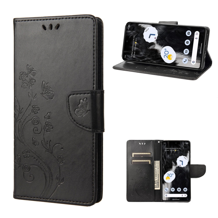 Custodia per cellulare in pelle con motivo floreale a farfalla, For Google Pixel 7a, For Samsung Galaxy S23 5G, For Samsung Galaxy S23+ 5G