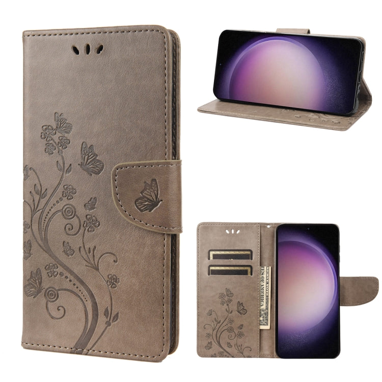 Custodia per cellulare in pelle con motivo floreale a farfalla, For Google Pixel 7a, For Samsung Galaxy S23 5G, For Samsung Galaxy S23+ 5G