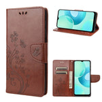 Custodia per cellulare in pelle con motivo floreale a farfalla, For Samsung Galaxy S23 Ultra 5G