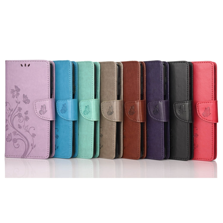 Custodia per cellulare in pelle con motivo floreale a farfalla, For Samsung Galaxy S23 Ultra 5G