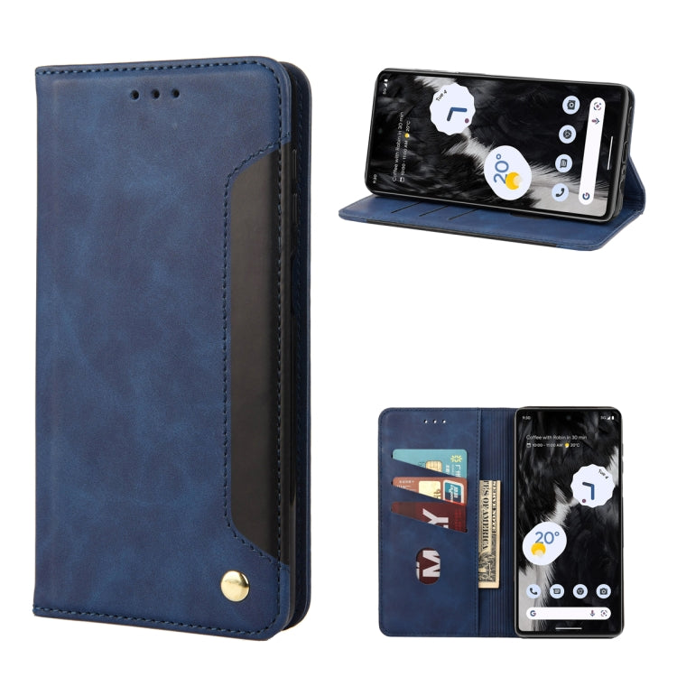 Custodia per telefono in pelle con giunture al tatto, For Google Pixel 7a, For Samsung Galaxy S23 5G, For Samsung Galaxy S23+ 5G, For Samsung Galaxy S23 Ultra 5G