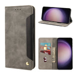 Custodia per telefono in pelle con giunture al tatto, For Google Pixel 7a, For Samsung Galaxy S23 5G, For Samsung Galaxy S23+ 5G, For Samsung Galaxy S23 Ultra 5G