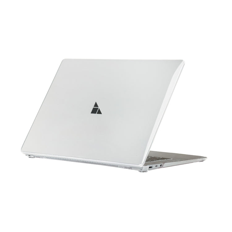 Custodia protettiva anti-caduta in cristallo di flanella per laptop, For Microsoft Surface Laptop 13.5 inch Flannelette, For Microsoft Surface Laptop 13.5 inch Flannelette(Transparent)