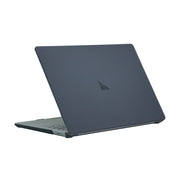 Custodia protettiva anti-caduta satinata in acciaio per laptop, For Microsoft Surface Laptop 13.5 inch (Steel), For Microsoft Surface Laptop 13.5 inch Steel(Transparent)