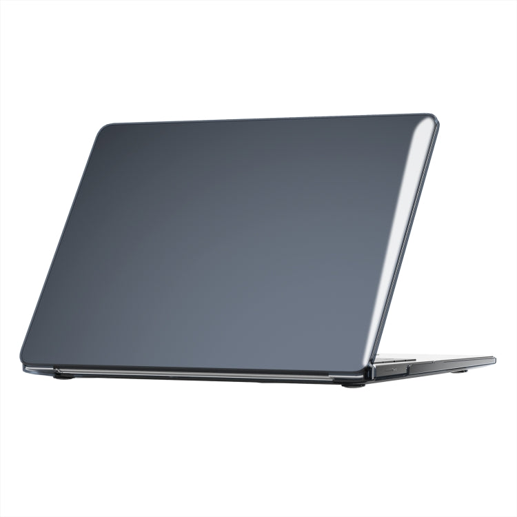 Custodia protettiva antiurto in cristallo con superficie in acciaio per laptop, For Microsoft Surface Laptop 7 13.8, For Microsoft Surface Laptop 13.5 inch Steel Surface, For Microsoft Surface Laptop 13.5 inch(Transparent)