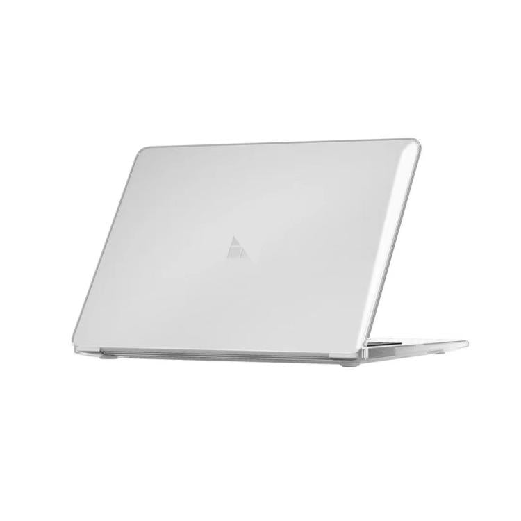 Custodia protettiva antiurto in cristallo con superficie in acciaio per laptop, For Microsoft Surface Laptop 7 13.8, For Microsoft Surface Laptop 13.5 inch Steel Surface, For Microsoft Surface Laptop 13.5 inch(Transparent)