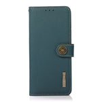 Custodia per telefono in vera pelle KHAZNEH Custer Texture RFID, For OnePlus 11