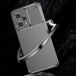 Custodia per telefono in TPU antiurto con struttura in fibra di carbonio, For Xiaomi Redmi Note 12 Global/Poco X5