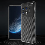 Custodia per telefono in TPU antiurto con struttura in fibra di carbonio, For OnePlus Ace 2 5G/11R