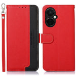 KHAZNEH Custodia per telefono RFID in pelle con texture Litchi, For OnePlus 11, For OnePlus Nord CE 3 Lite, For Motorola Moto E13, For Motorola Moto G53 5G