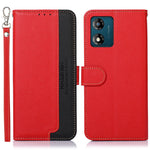 KHAZNEH Custodia per telefono RFID in pelle con texture Litchi, For OnePlus 11, For OnePlus Nord CE 3 Lite, For Motorola Moto E13, For Motorola Moto G53 5G