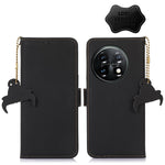 Custodia per telefono in pelle magnetica RFID in vera pelle, For OnePlus 11, For OnePlus Nord CE 3 Lite, For Motorola Moto E13, For Motorola Moto G53 5G