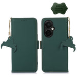 Custodia per telefono in pelle magnetica RFID in vera pelle, For OnePlus 11, For OnePlus Nord CE 3 Lite, For Motorola Moto E13, For Motorola Moto G53 5G