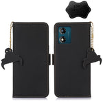 Custodia per telefono in pelle magnetica RFID in vera pelle, For OnePlus 11, For OnePlus Nord CE 3 Lite, For Motorola Moto E13, For Motorola Moto G53 5G