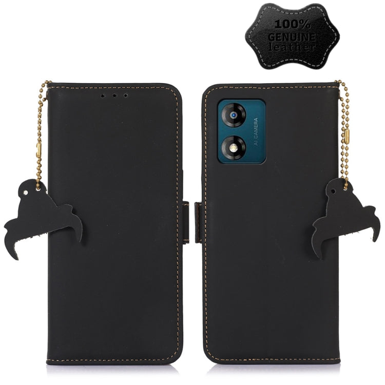 Custodia per telefono in pelle magnetica RFID in vera pelle, For OnePlus 11, For OnePlus Nord CE 3 Lite, For Motorola Moto E13, For Motorola Moto G53 5G