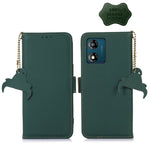 Custodia per telefono in pelle magnetica RFID in vera pelle, For OnePlus 11, For OnePlus Nord CE 3 Lite, For Motorola Moto E13, For Motorola Moto G53 5G