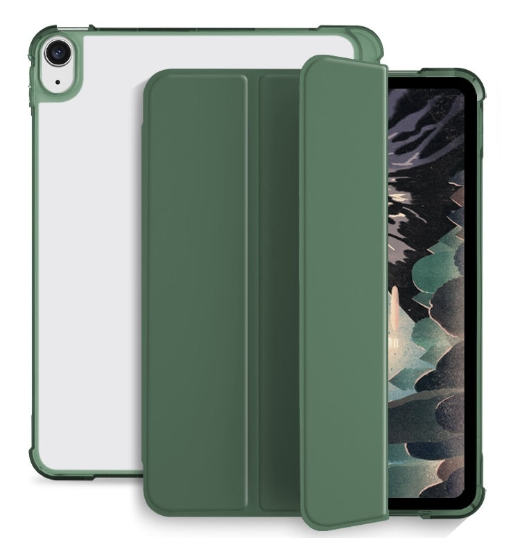 Custodia per tablet in pelle intelligente antiurto 3 volte, For iPad mini 6 / mini 2024, For iPad 10.2 2021 / 2020 / 2019, For iPad 10th Gen 10.9 2022, For iPad Air 2020 / 2022 10.9