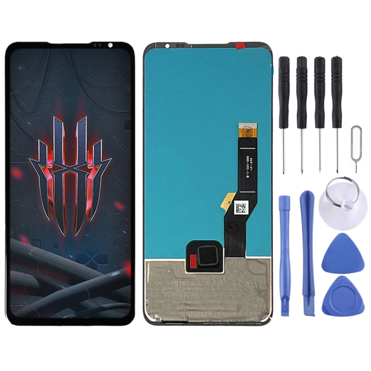 Schermo LCD AMOLED per assemblaggio completo di digitalizzatore, For ZTE Blade A72 5G 7540N, For ZTE Blade V40 Vita 8045, For ZTE Nubia Red Magic 6s NX669J, For ZTE Nubia Red Magic 6s Pro NX669S, For ZTE Nubia Red Magic 7 NX679j